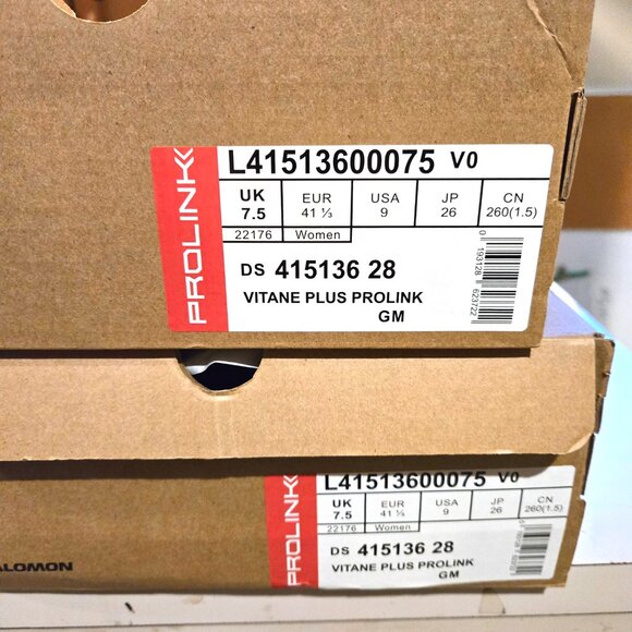 Brand New Salomon Women Vitane Prolink Ski Boots-Waterproof, Insulated - Picture 6 of 6